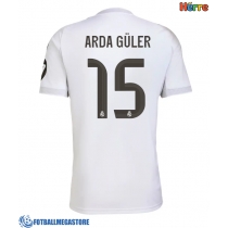 Fotballdrakt Herre Real Madrid Arda Guler #15 Hjemmedrakt 2025-26 Kortermet